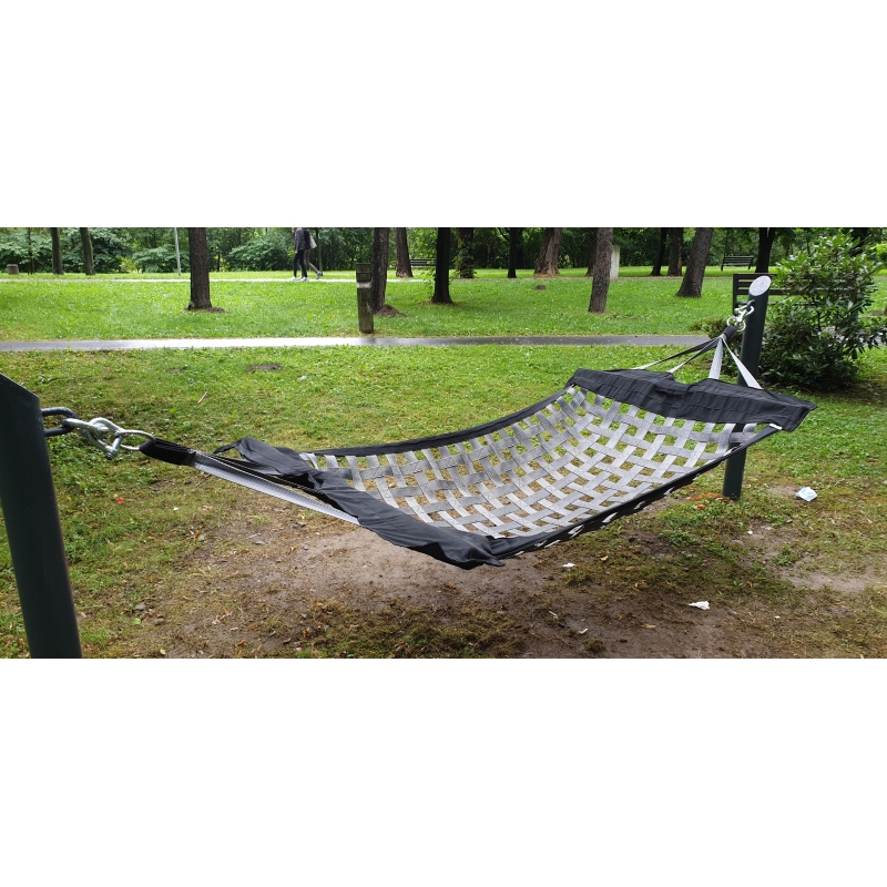 Hammock made of conveyor belts